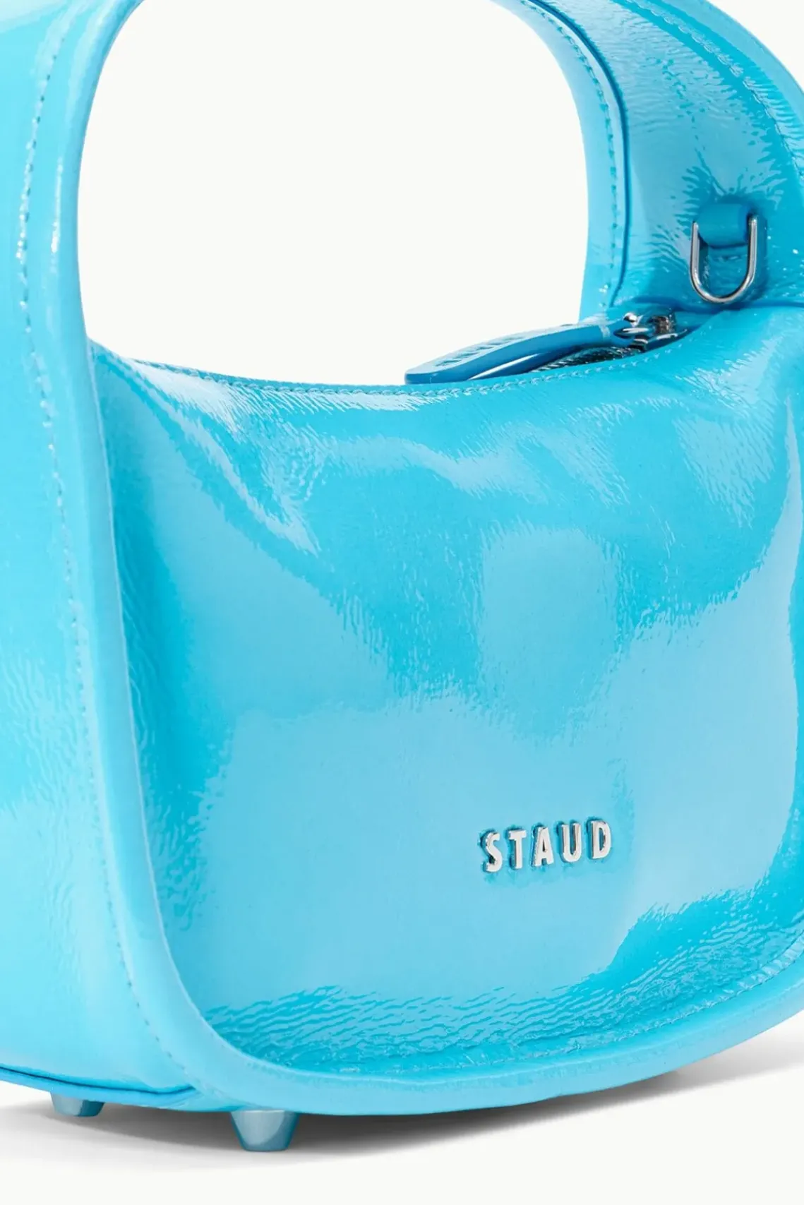 HANDBAGS STAUD - VENICE CROSSBODY PATENT PACIFIC