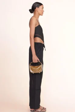 HANDBAGS STAUD - VENICE CROSSBODY PATENT ROSEMARY