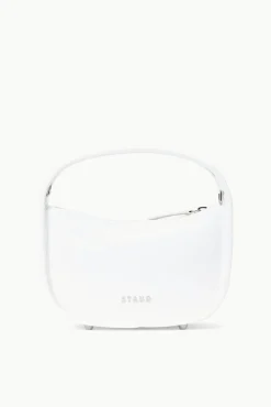 HANDBAGS STAUD - VENICE CROSSBODY PATENT WHITE