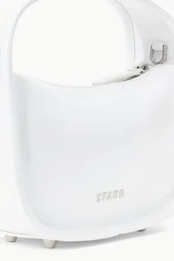 HANDBAGS STAUD - VENICE CROSSBODY PATENT WHITE