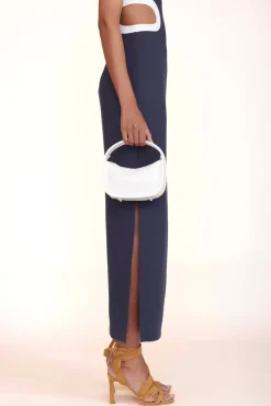 HANDBAGS STAUD - VENICE CROSSBODY PATENT WHITE