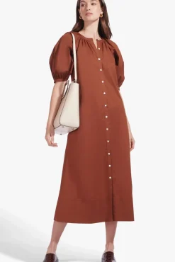 CLOTHING STAUD - VINCENT DRESS TAN