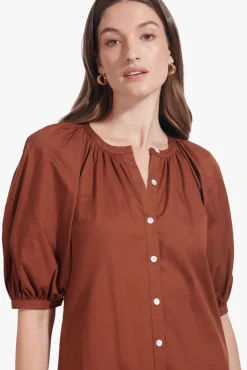 CLOTHING STAUD - VINCENT DRESS TAN