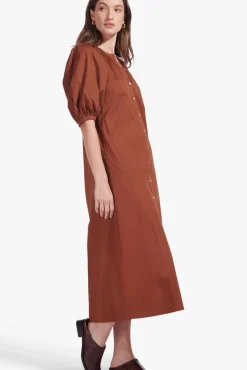 CLOTHING STAUD - VINCENT DRESS TAN