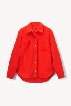 CLOTHING STAUD - VOYAGING JACKET PAPAYA