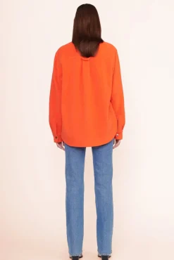 CLOTHING STAUD - VOYAGING JACKET PAPAYA