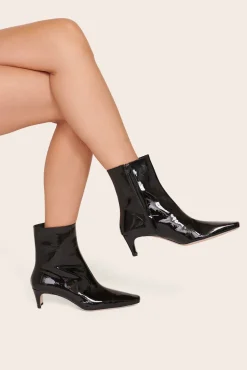 SHOES STAUD - WALLY ANKLE BOOT BLACK PATENT