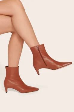 SHOES STAUD - WALLY ANKLE BOOT TAN