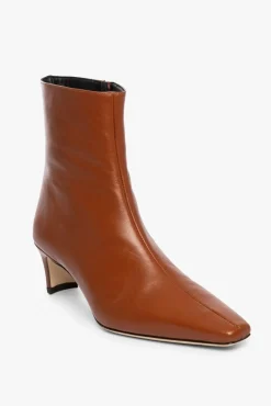 SHOES STAUD - WALLY ANKLE BOOT TAN