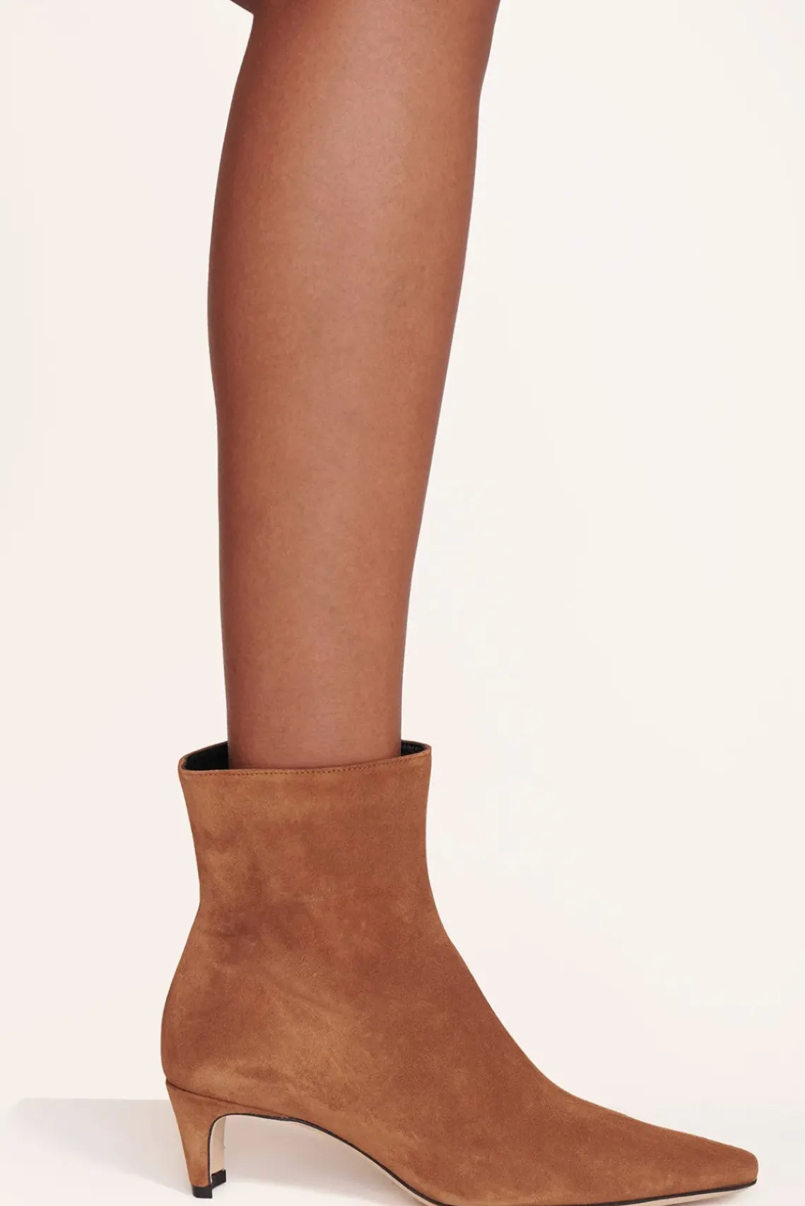 SHOES STAUD - WALLY ANKLE BOOT TAN SUEDE