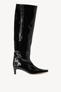 SHOES STAUD - WALLY BOOT BLACK PATENT