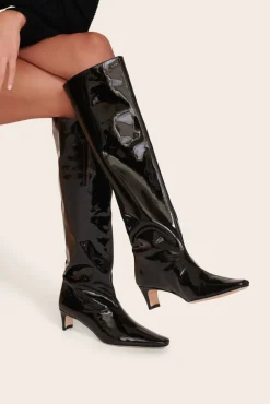 SHOES STAUD - WALLY BOOT BLACK PATENT