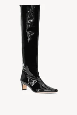 SHOES STAUD - WALLY BOOT BLACK PATENT