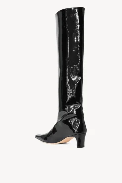 SHOES STAUD - WALLY BOOT BLACK PATENT