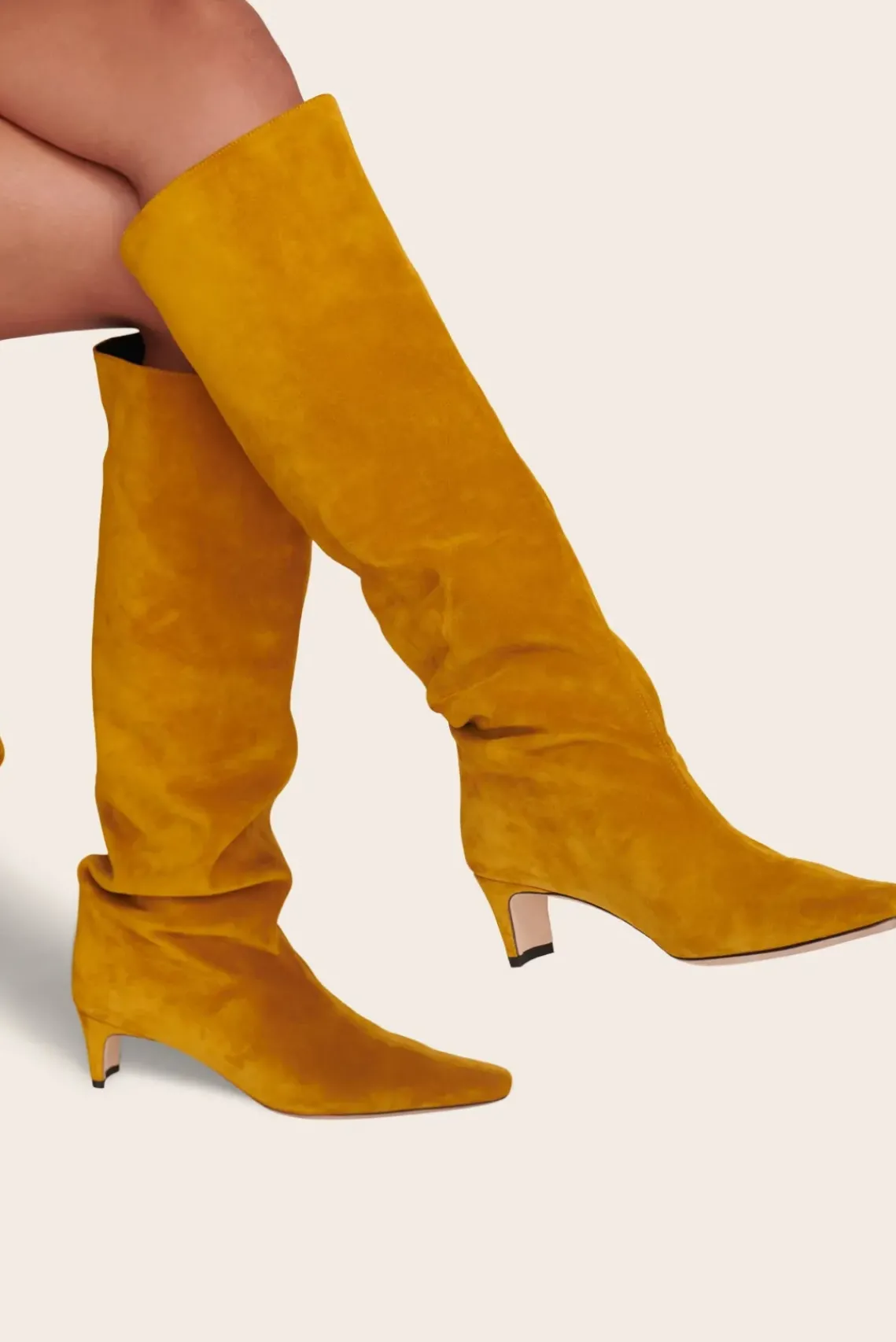 SHOES STAUD - WALLY BOOT OCHER