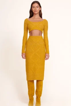 SHOES STAUD - WALLY BOOT OCHER