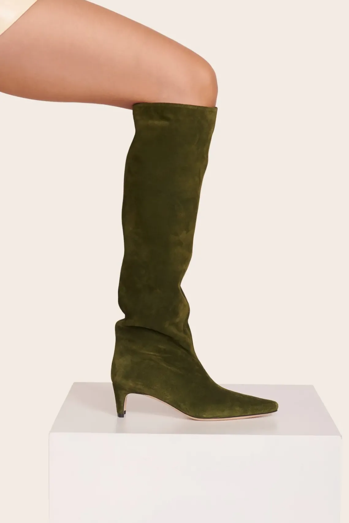 SHOES STAUD - WALLY BOOT OLIVE