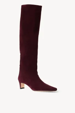 SHOES STAUD - WALLY BOOT PLUM