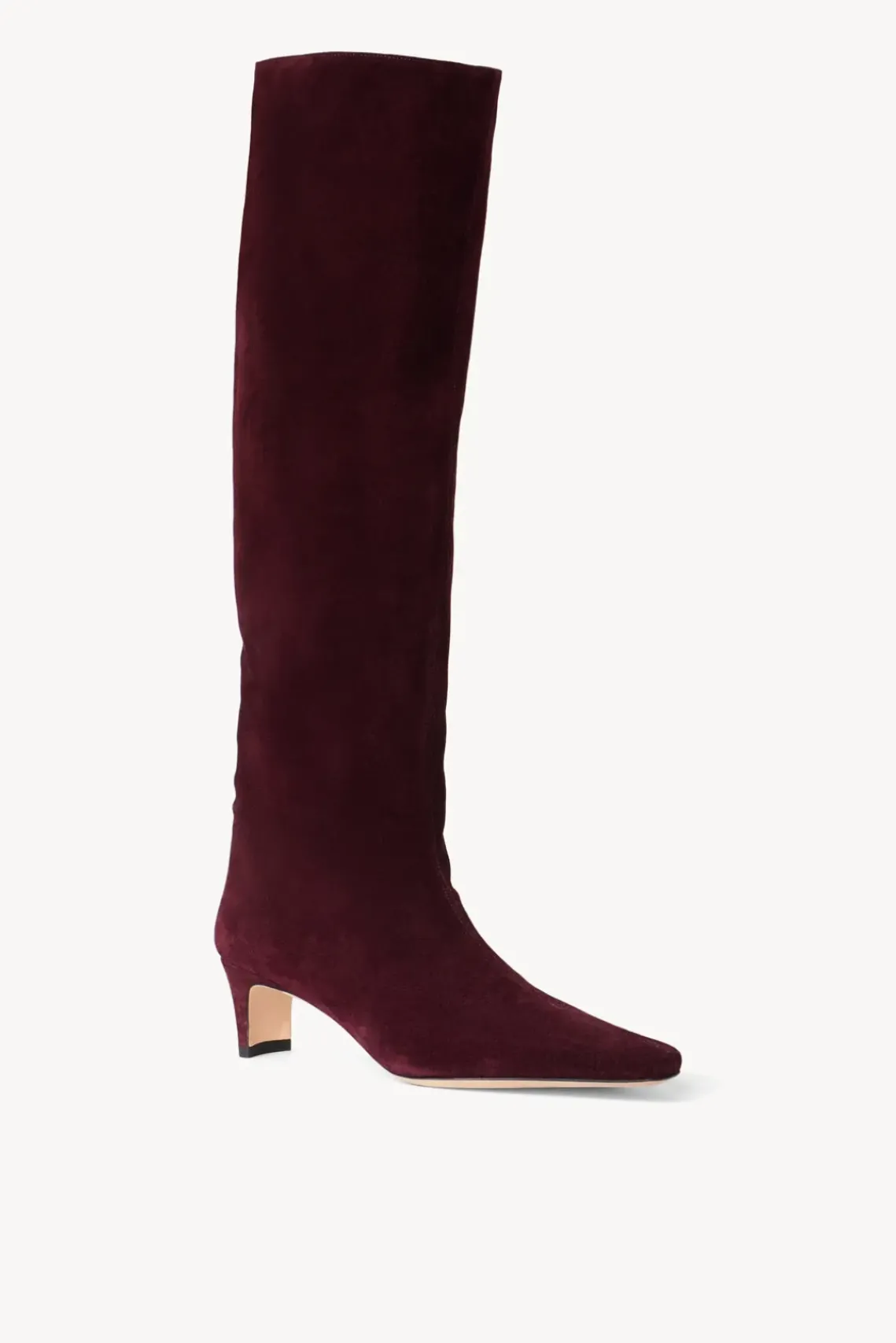 SHOES STAUD - WALLY BOOT PLUM