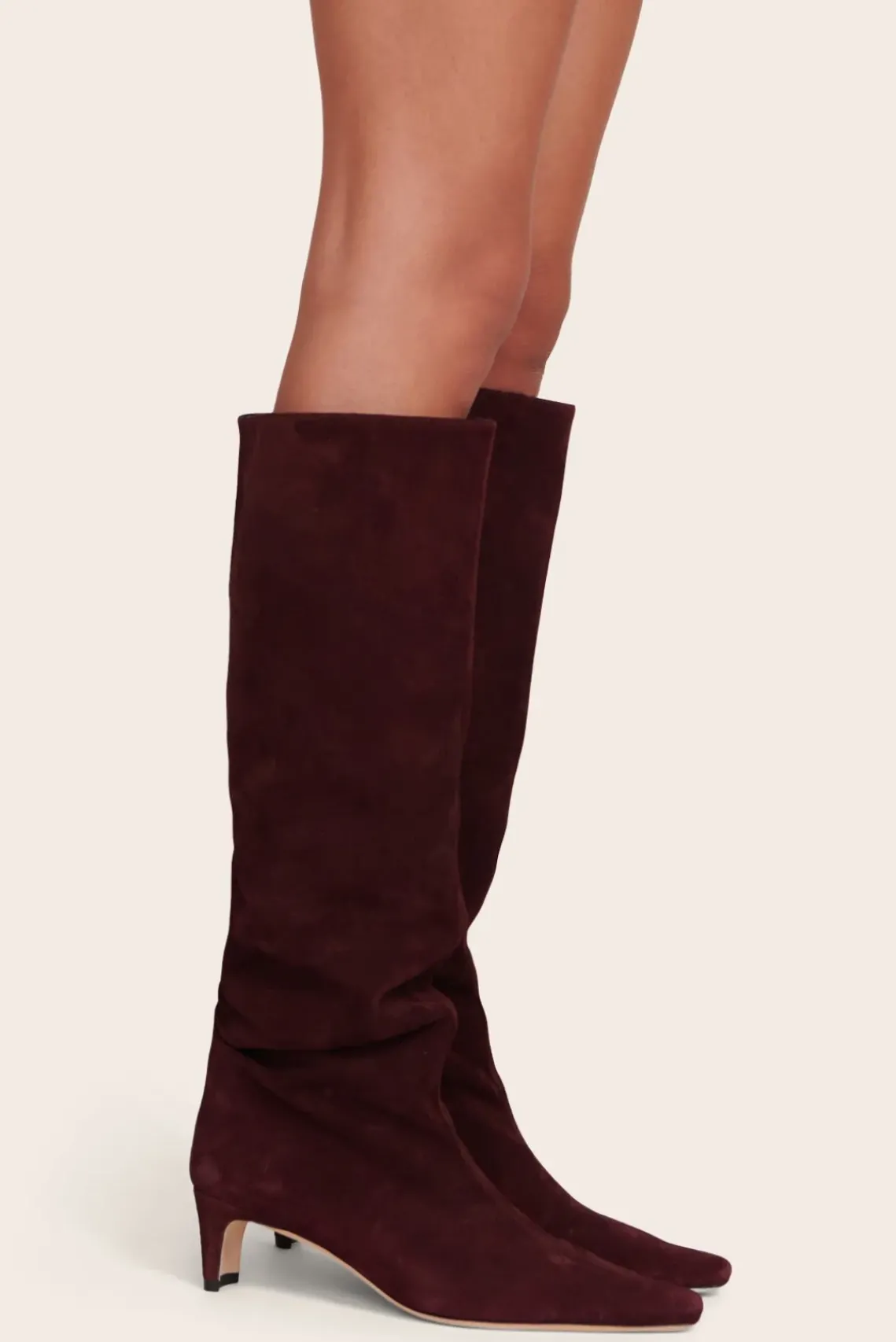 SHOES STAUD - WALLY BOOT PLUM