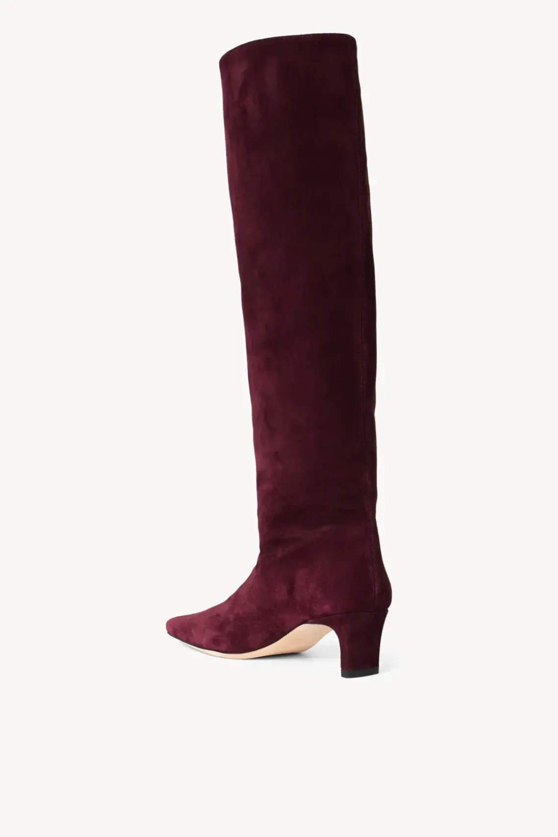 SHOES STAUD - WALLY BOOT PLUM