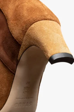 SHOES STAUD - WALLY BOOT TAN PATCHWORK