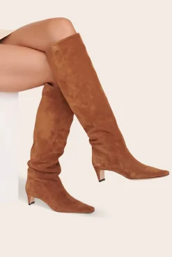 SHOES STAUD - WALLY BOOT TAN SUEDE