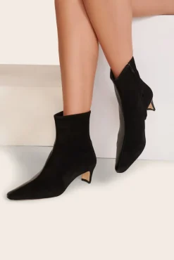 SHOES STAUD - WALLY SPLIT ANKLE BOOT BLACK