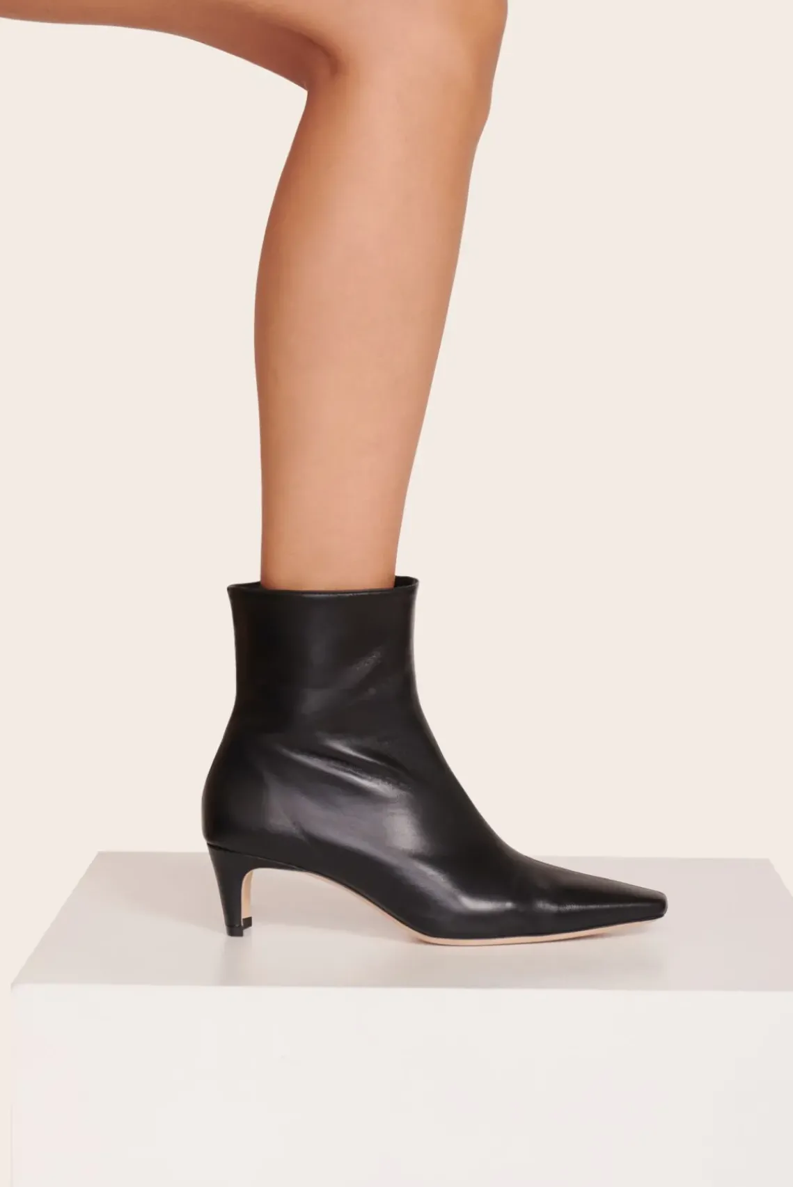 SHOES STAUD - WALLY SPLIT ANKLE BOOT BLACK