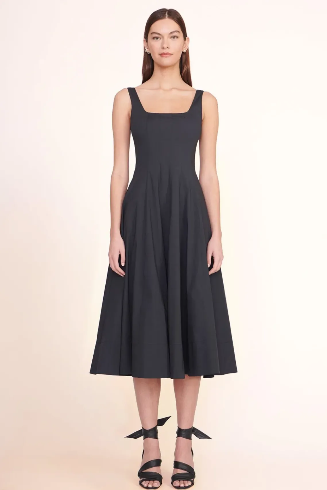 CLOTHING STAUD - WELLS DRESS BLACK