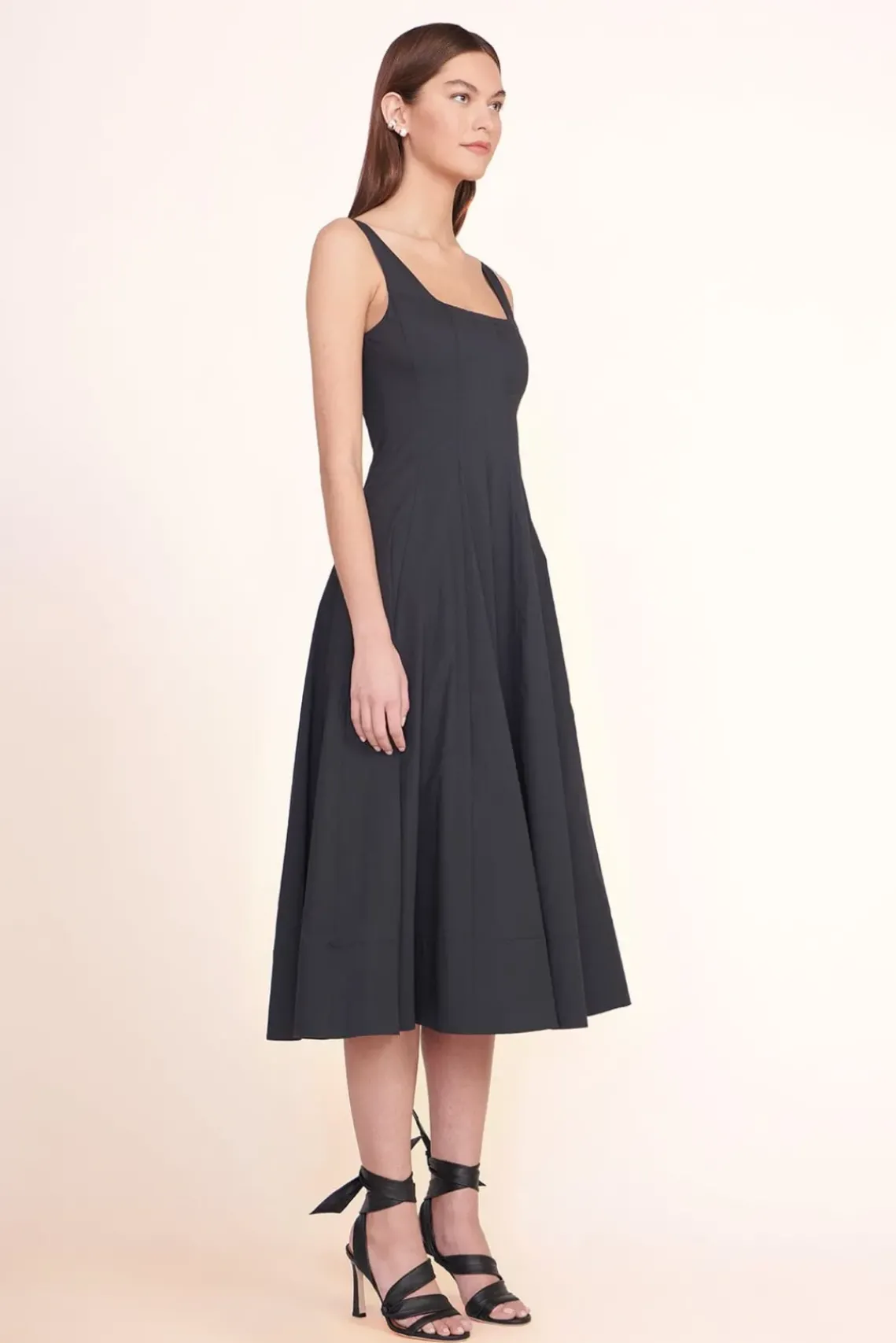 CLOTHING STAUD - WELLS DRESS BLACK
