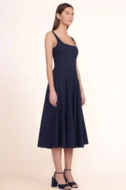 CLOTHING STAUD - WELLS DRESS NAVY