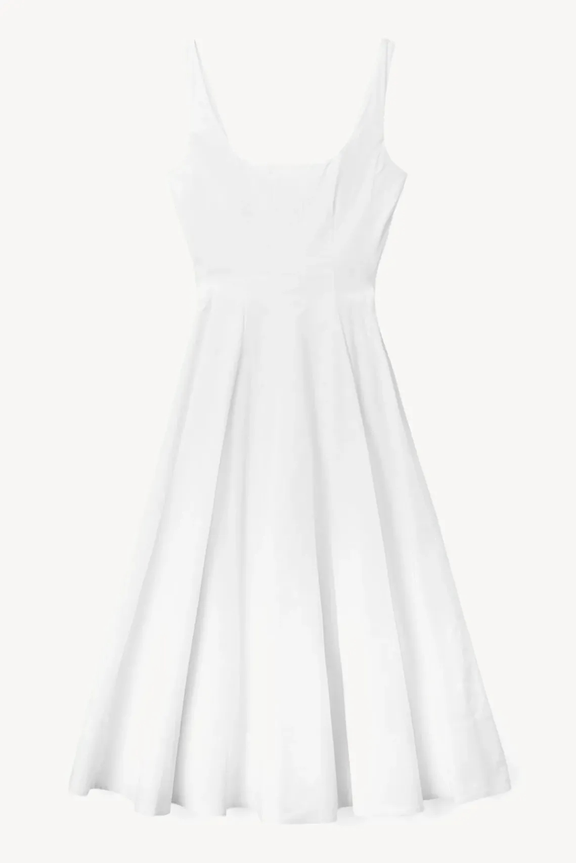 CLOTHING STAUD - WELLS DRESS WHITE