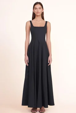 CLOTHING STAUD - WELLS MAXI DRESS BLACK