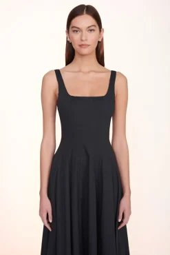 CLOTHING STAUD - WELLS MAXI DRESS BLACK