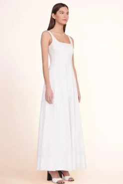 CLOTHING STAUD - WELLS MAXI DRESS WHITE