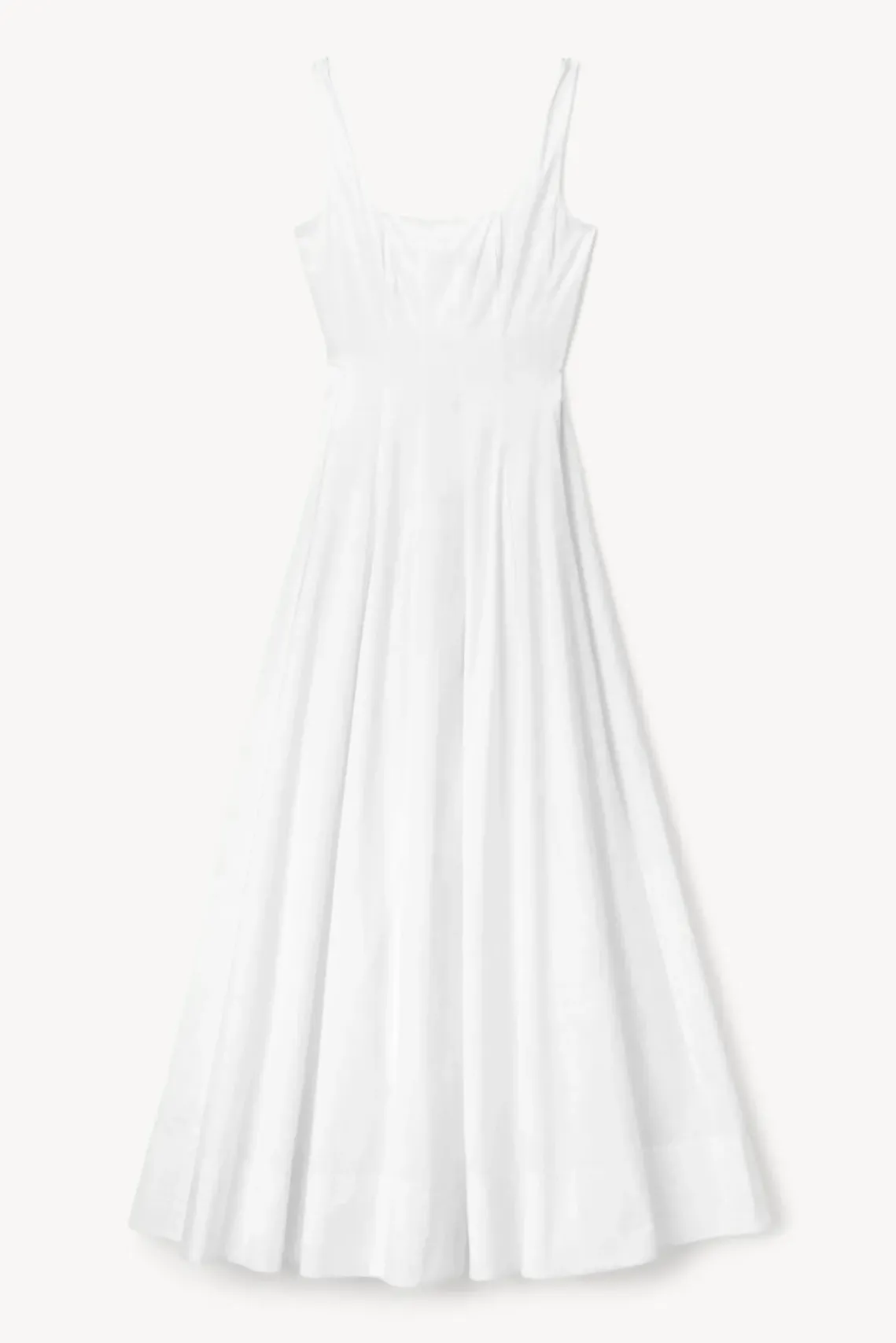 CLOTHING STAUD - WELLS MAXI DRESS WHITE