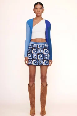 SHOES STAUD - WESTERN WALLY BOOT TAN SUEDE