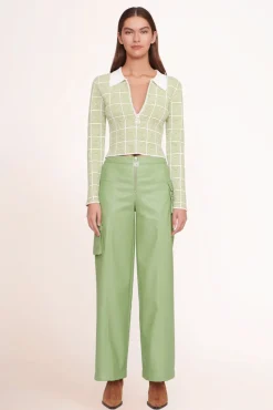 CLOTHING STAUD - WRENLEY TOP MOSS MAZE