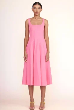 CLOTHING STAUD -WELLS DRESS - PLUMERIA