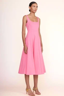 CLOTHING STAUD -WELLS DRESS - PLUMERIA