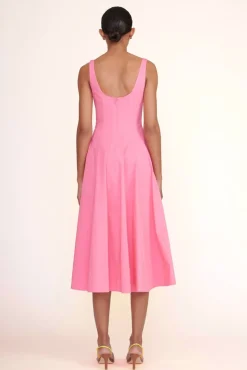 CLOTHING STAUD -WELLS DRESS - PLUMERIA